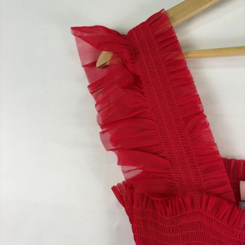 Hill House Ruffle Midi Dress - Picture 4 of 5